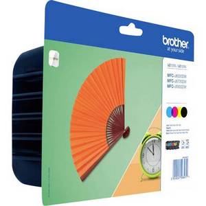 Brother LC-129 / LC-125 XL Value Pack BK/C/M/Y 