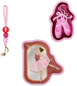 Step By Step Magic Mags Ballerina Dance Schulranzen-Patches