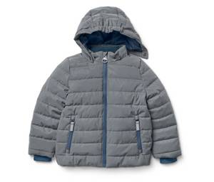 Tchibo - Reflektierende Kinder-Steppjacke - Herren - Gr. 122/128 - silber 