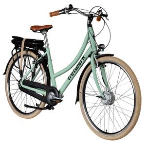 Tretwerk Aurora E Bike 28 Zoll Pedelec Damen Herren 155-185 cm Elektrofahrrad 522 Wh E Fahrrad Damenfahrrad 7 Gang 
