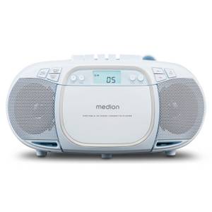 Medion ® Radio (AM- / FM- Tuner, MW / UKW mit RDS, 22 W, E66476) 