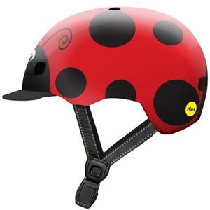 Nutcase Little Nutty Lady Bug Helmet (NUT22-10003390-Lady-Bug) rot BMX-Helm