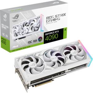 Asus GeForce RTX 4090 ROG Strix OC Edition 24GB GDDR6X White Edition G-Sync Grafikkarte