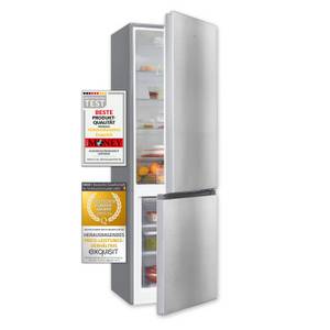 Exquisit Kühl-/Gefrierkombination KGC5265-70-010E, 180 cm hoch, 55 cm breit, maximales Kühl- und Gefriervolumen zum attraktiven Preis 