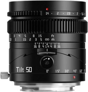 TTArtisan 50mm f1.4 Black Tilt L-Mount Normalobjektiv