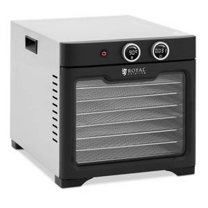 Royal Catering Dörrautomat Dörrautomat 800 W 8 Etagen Timer bis 24 h Dörrgerät Dehydrator 800 W 