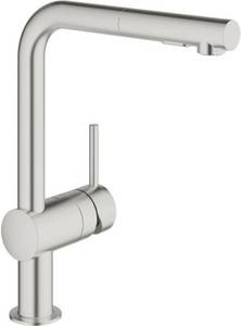 Grohe Minta supersteel (30274DC0) Hochdruck