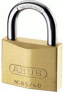 Abus 65/50 messing Vorhangschloss