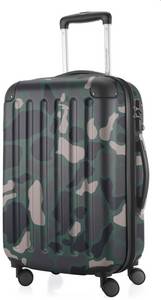 Hauptstadtkoffer Spree 4-Rollen-Trolley 55 cm camouflage Handgepäck