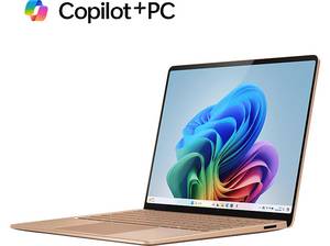  MICROSOFT Surface Laptop, Copilot+ PC, 7. Edition, Notebook, mit 13,8 Zoll Display Touchscreen, Qualcomm Snapdragon X Plus, 16 GB RAM, 512 SSD, Adreno™ Onboard Graphics, Dune, Windows 11 Home (64 Bit) 