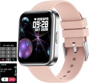 findtime Smartwatch (1,69 Zoll, Android iOS), Telefonieren mit Lautsprecher Fitnessuhr Blutdruck Pulsuhr Sportuhr 