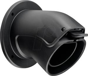 Goobay 61142 - Wandhalterung für Typ-2-Ladekabel, gewinkelt 