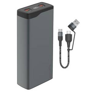 4smarts Powerbank VoltHub Pro 26800mAh QuickCharge PD gunmetal Multi-Powerbank