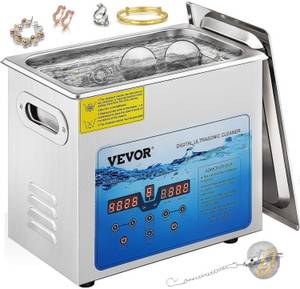 VEVOR Ultraschallreiniger Ultraschallgerät 6 L Schmuck