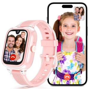 Yuede AMOLED Smartwatch Kinder mit 4G Anruf für Gesundheitsüberwachung Smartwatch (1,78 Zoll) GPS Tracker mit SMS, Videoanruf, SOS, 5 MP Kamera, Klassenmodus, KinderUhr ohne Social Media Apps für 5-12 Jährige 