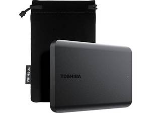  TOSHIBA Canvio Basics Externe Festplatte, 4 TB HDD, 2,5 Zoll, extern, Schwarz 