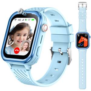 Yuede Smartwatch Kinder, GPS Tracker Kinder, Smartwatch (Kinder Smartwatch mit GPS und 4G Telefon, SOS, WiFi, HD Videoanruf, Kamera, Schulmodus, cm/1,83 Zoll) IPS-Farb-HD-Touchscreen, IPX7 Wasserdichte Kinderuhr, Kinder Watch für Mädchen Jungen 3-16 Jahre 