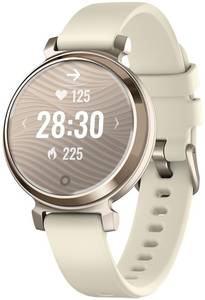 Garmin Lily 2 Kokosnuss/Cremegold Silikon Fitness-Uhr