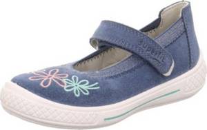 Superfit Kinder Ballerinas TENSY WMS Weite M4 blau Gr. 30 Mädchen Kinder 