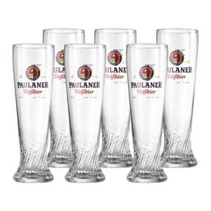 Ritzenhoff & Breker Bierglas »Paulaner Weizenbiergläser 500 ml 6er Set«, Glas