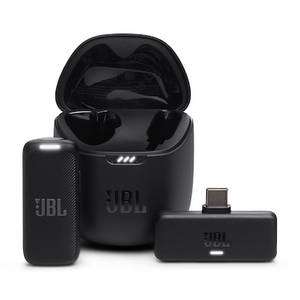 Jbl Quantum Stream Wireless - Clip-on wireless mic with USB-C 