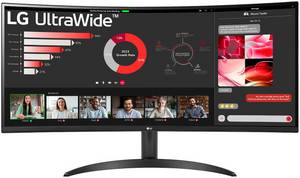 Lg 34WR50QK Curved-LED-Monitor (86 cm/34 