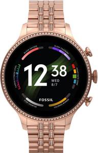 Fossil Smartwatches Smartwatch GEN 6, FTW6077, (Wear OS by Google) 