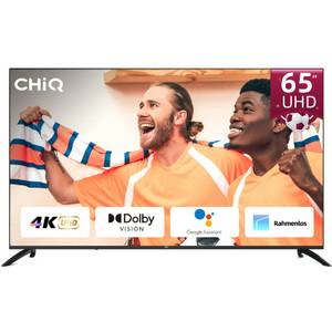 CHiQ U65H7C LED-Fernseher (164,00 cm/65 Zoll, 4K Ultra HD, Smart-TV, Android11, Google Assistant, Netflix, Dolby Audio, Triple tuner (DVB-T2/T/C/S2) 