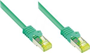 Good Connections GC 8070R-015G - Patchkabel - Rohkabel Cat.7, grün, 1,5m 