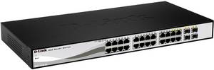 D-link 24-Port Layer2 Smart Managed Gigabit Switch (DGS-1210-24) Rackmount Switch