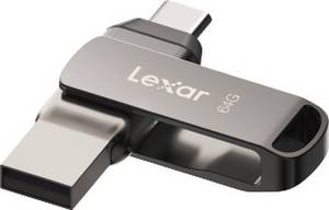 Lexar JumpDrive Dual Drive D400 64GB USB-3.0-Stick