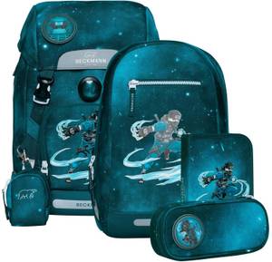 Beckmann Norway Classic Set 22L Ninja Master Schulrucksack-Set