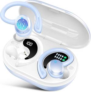 BRAIDOL Open-Ear-Kopfhörer,Bluetooth Kopfhörer,Sport Kopfhörer Open-Ear-Kopfhörer (mit 