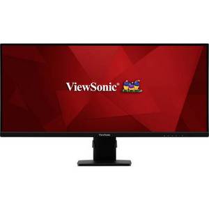 Viewsonic VA3456-MHDJ LED-Monitor 86.4 cm (34 Zoll) EEK F (A - G) 3440 x 1440 Pixel UWQHD 4 ms DisplayPort, HDMI® IPS LCD 