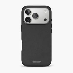 VONMÄHLEN Vonmählen Like Leather Case für iPhone 17 Pro Max Schwarz 