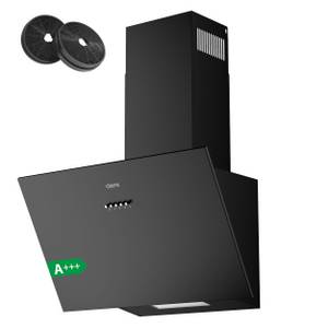 CIARRA Kopffreihaube VMB6762A VMB6762A, A+++ 650m³/h Dunstabzugshaube 60cm Kopffreie Schräghaube Abzugshaube 