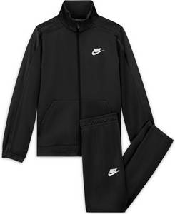 Nike Sportswear Tracksuit Youth (DD0324) black/black/white Jogginganzug