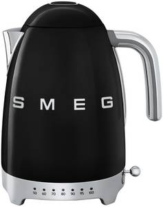 Smeg KLF04BLEU schwarz Wasserkocher mit Filter