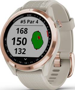 Garmin Approach S42 gold pink Sportuhr