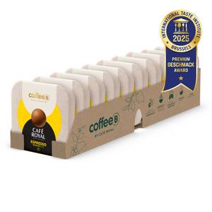 CoffeeB by Café Royal Espresso 9 Coffee Balls 51g, 10er Pack 