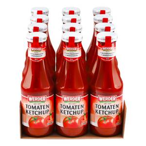 Sonstiges Werder Tomatenketchup 450 ml, 12er Pack 