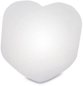 HIMALAYA SALT DREAMS Salzkristall-Tischlampe »Herz«, LED-Modul, 1 St., Warmweiß, Handgefertigt aus Salzkristall - jeder Stein ein Unikat, H: ca.6 cm 