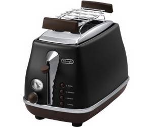 Delonghi De'Longhi Icona Vintage CTOV2103.BK 2-Scheiben-Toaster