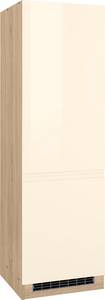 Held MÖbel Kühlumbauschrank Virginia, 200 cm hoch, 60 cm breit, Nische für Kühlschrank B/H/T: 56/178/55 cm, hochwertige MDF-Fronten, griffloses Design 