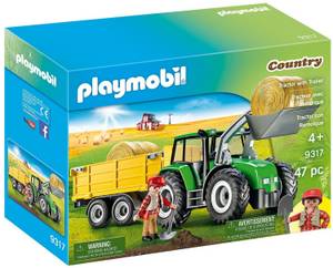 Playmobil Country - Traktor mit Anhänger (9317) Playmobil-Traktor