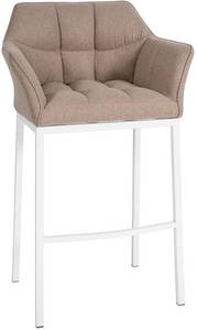 Clp Barhocker Damaso Filz-Bezug I Gepolsterter Tresenstuhl 