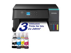  EPSON EcoTank ET-2951, Nachfüllbarer, 3-in-1 Tintentankdrucker inkl. Tinte, Duplex, WiFi, Apple AirPrint, Epson SmartPanel App, Multifunktionsdrucker 