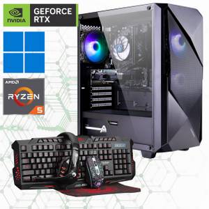 Hyrican Striker 7335 Gaming-PC (AMD Ryzen 5 5500, RTX 4060, 32 GB RAM, 960 GB...