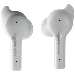 Boompods Bassline GO Bluetooth® HiFi In Ear Kopfhörer In Ear Headset, Lautstärkeregelung, Noise Cancelling, Schweißresistent, Touch-Steuerung Weiß 