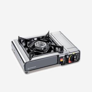 Kemper Campingkocher Xtra Smart 1-flammig kompatibel mit 220g Gaskartusche 